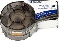 Brady Juoda balta 6,4 m x 12,7 mm