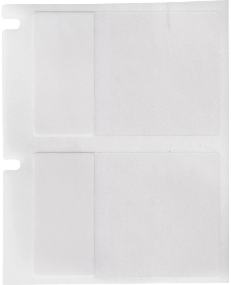 Brady M6-31-427, Permatoma, Balta, Lipni spausdintuvo etiketė, Iškirpta etiketė, Ritinėlis, Savislaminuojantis vinilas, Terminio perkėlimo plėvelė