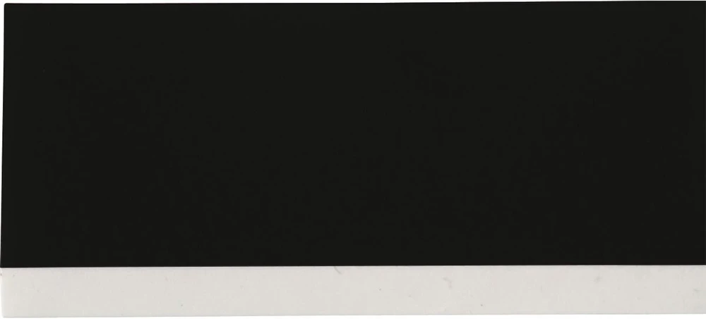 Brady M21-375-595-BK, juoda, lipni spausdintuvo etiketė, vinilo, terminio perkėlimo, akrilo, nuolatinė