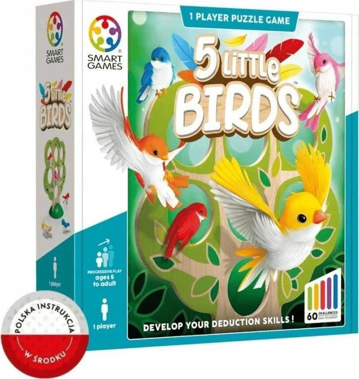 Brain Games Iuvi Games Stalo žaidimas paukščių išdėstymo 5 little birds IUVI
