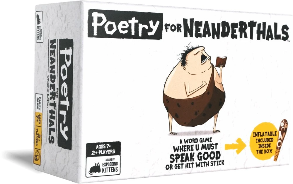 Brain Games Exploding Kittens Poetry for Neanderthals