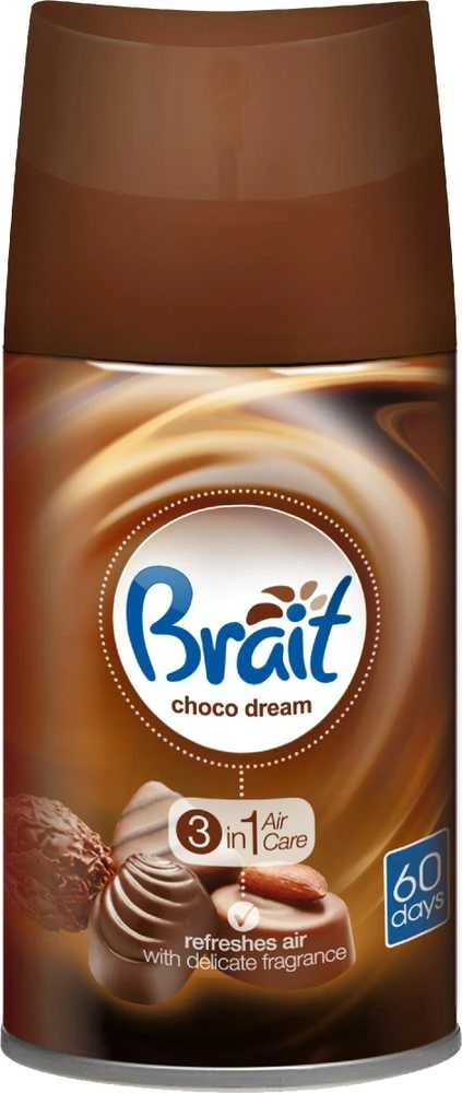 Automatinio oro gaiviklio pakeitimas Brait Choco Dream 250ml