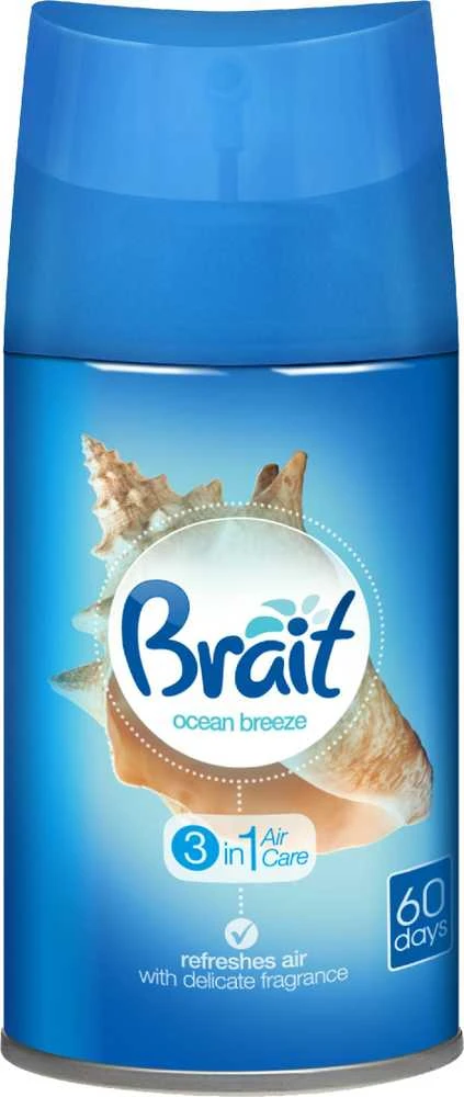 Automatinio oro gaiviklio pakeitimas Brait Ocean Breeze 250ml