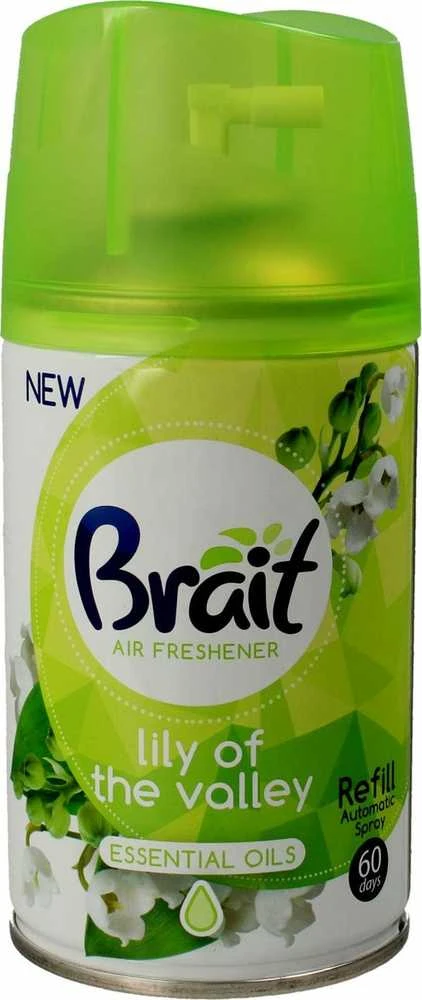 Brait Air Freshener Automatinis Lily of The Valey oro gaiviklis - 250ml tiekimas