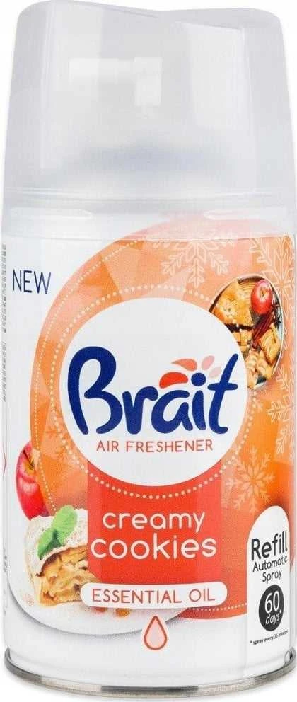 Automatinio oro gaiviklio pakeitimas Brait Creamy Cookies 250ml