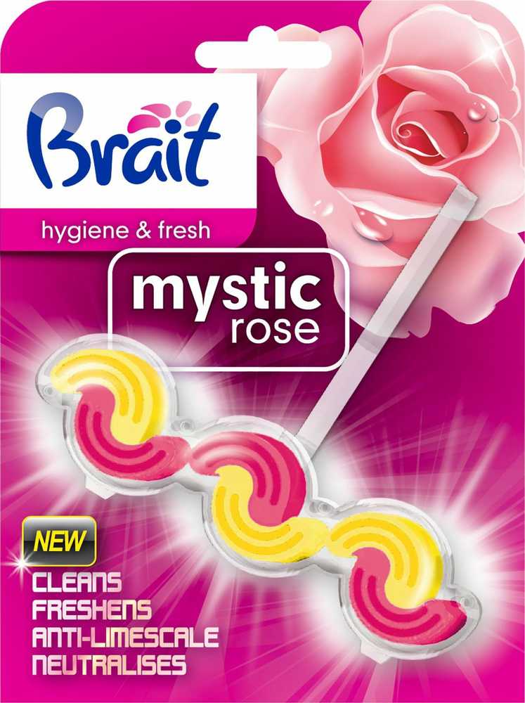 Pakabinami WC kvapai BRAIT Mystic Rose 45g