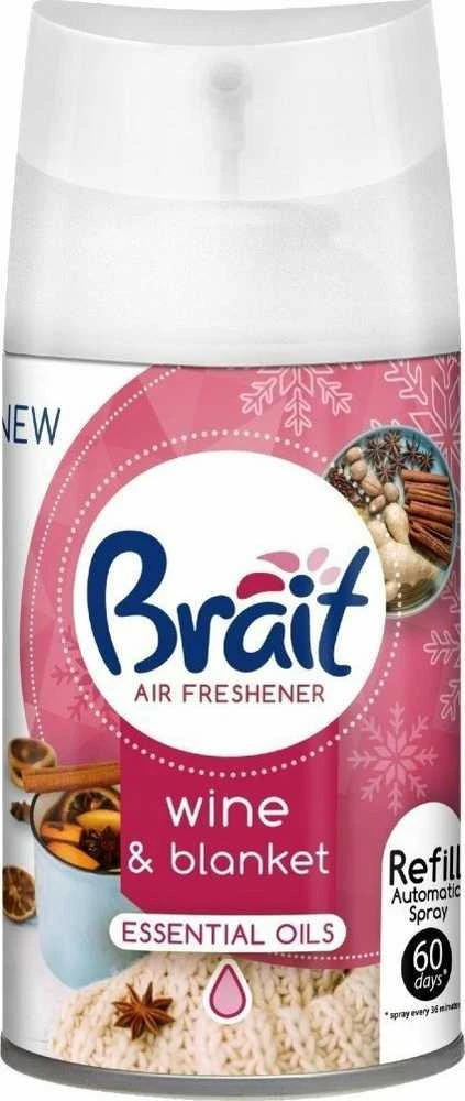Automatinio oro gaiviklio pakeitimas Brait Wine & Blanket 250ml