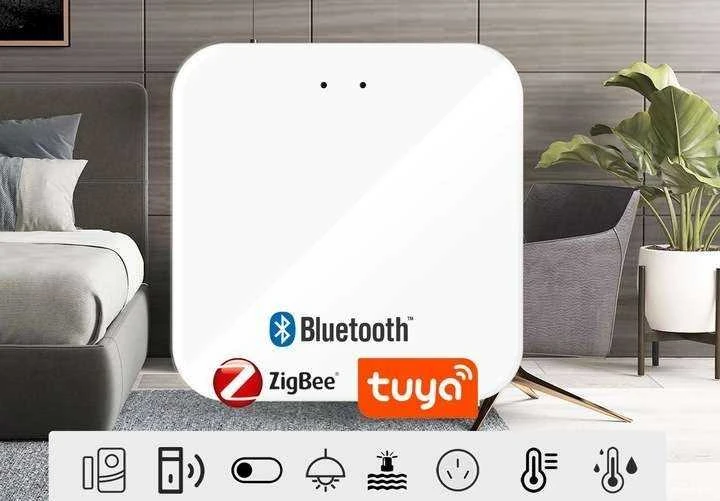 Luxury Goods Prabangos prekės Centrala Bramka ZigBee 3.0 + Bluetooth WIFI TUYA SMART