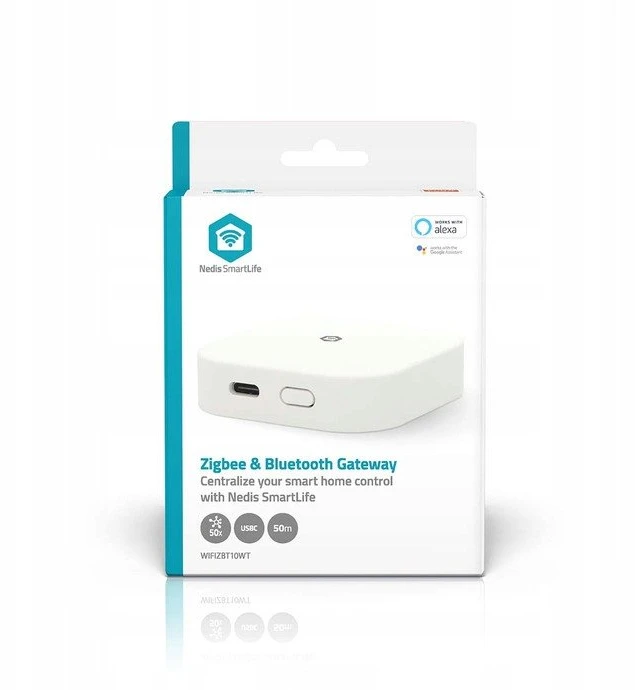 Bramka jungiama į tinklą Nedis Zigbee 3.0 USB WIFIZBT10WT