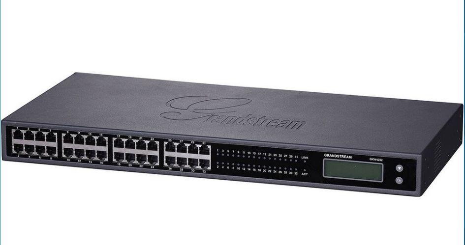 Maršrutizatorius Grandstream SIP šliuzas GXW-4232 32x FXS