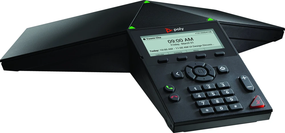 Hewlett Packard (HP) Poly Trio 8300 IP konferencinis telefonas ir PoE įgalintas Be lokalizacijos