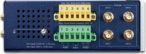 Šakotuvas Bramka VoIP Planet Industrial 5G NR Cellular