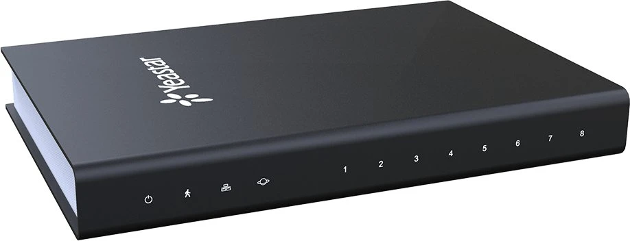 Yeastar TA800, G.711alaw, G.711ulaw, G.722, G.723, G.726, G.729A, GSM 6.10, T.38, DHCP, DDNS, OpenVPN, PPPoE, statinis maršrutas, VLAN, RADIUS, TR-069, 12 V, 1 A