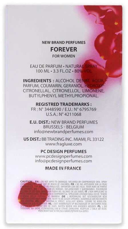 New Brand Parfums Brand New Brand Forever kvapusis vanduo 100 ml