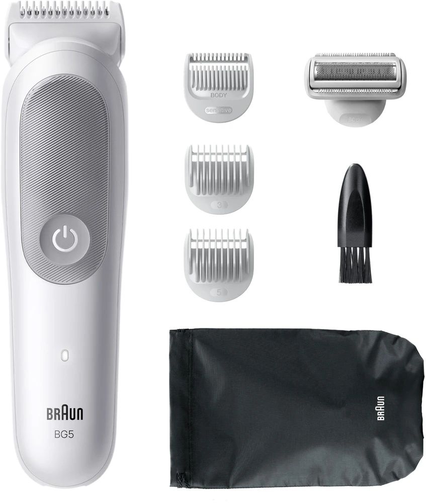 BG5550 Braun kūno plaukų kirpimo mašinėlė