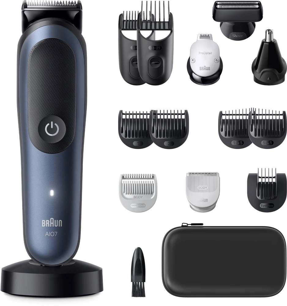 Barzdaskutė AIO7580 Braun Kirpimo Rinkinys Viskas Viename 15in1