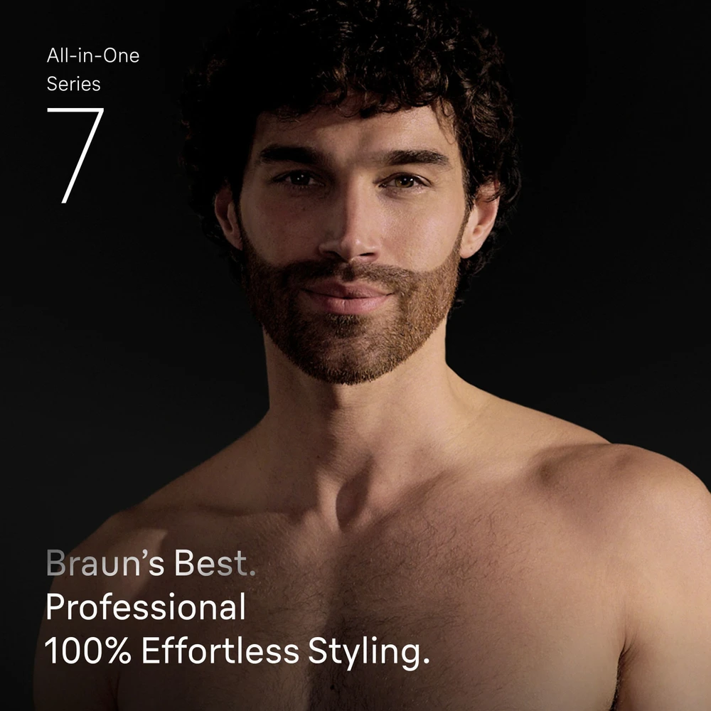 Barzdaskutė AIO7580 Braun Kirpimo Rinkinys Viskas Viename 15in1