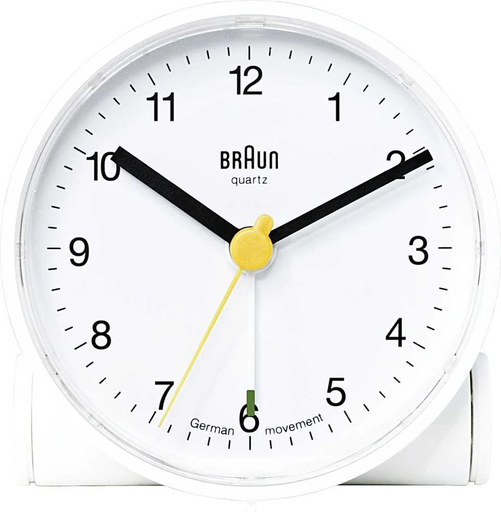 Braun BNC 001 WH Žadintuvas baltas