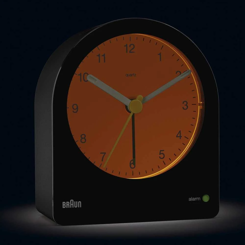 BRAUN BC22 BK kvarcinis žadintuvas juodas