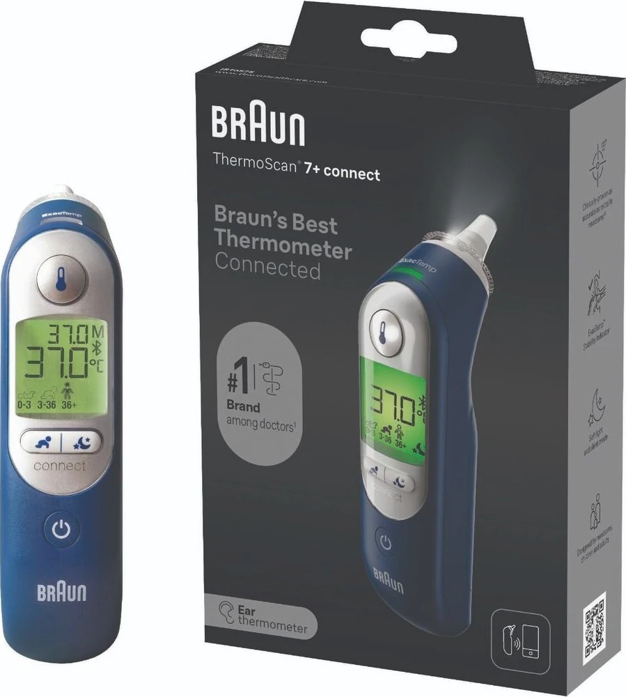 Braun Thermoscan 7 plus prijungti