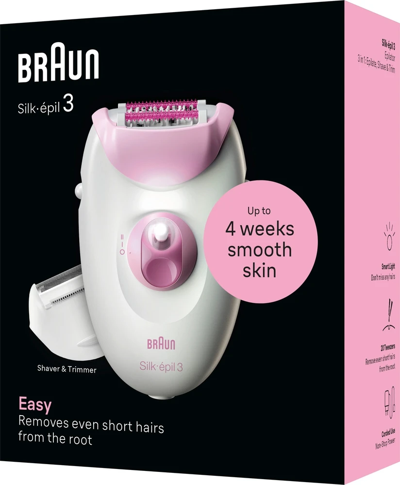Epiliatorius Braun Silk•épil 3 SE3-031