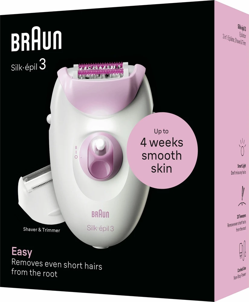 Epiliatorius Braun Silk•épil 3 SE3-031