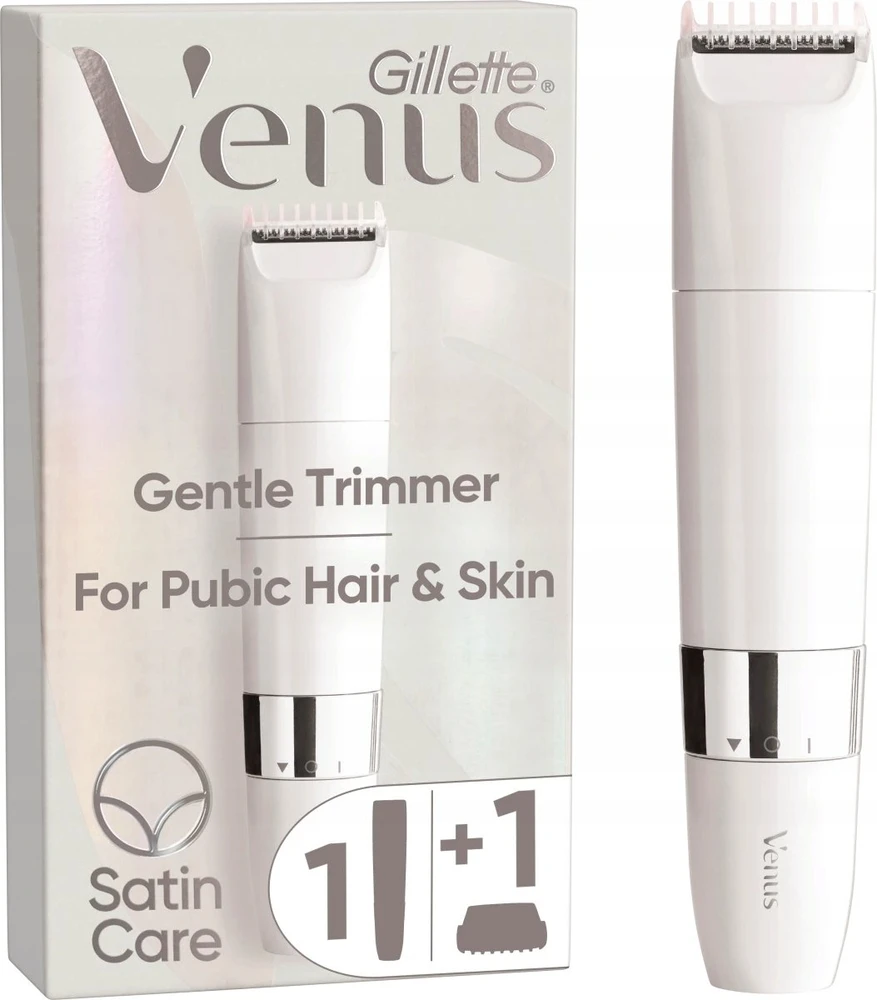Barzdaskutė Braun Gillette Venus Gentle Intimate Trimmer, Baltas Razor
