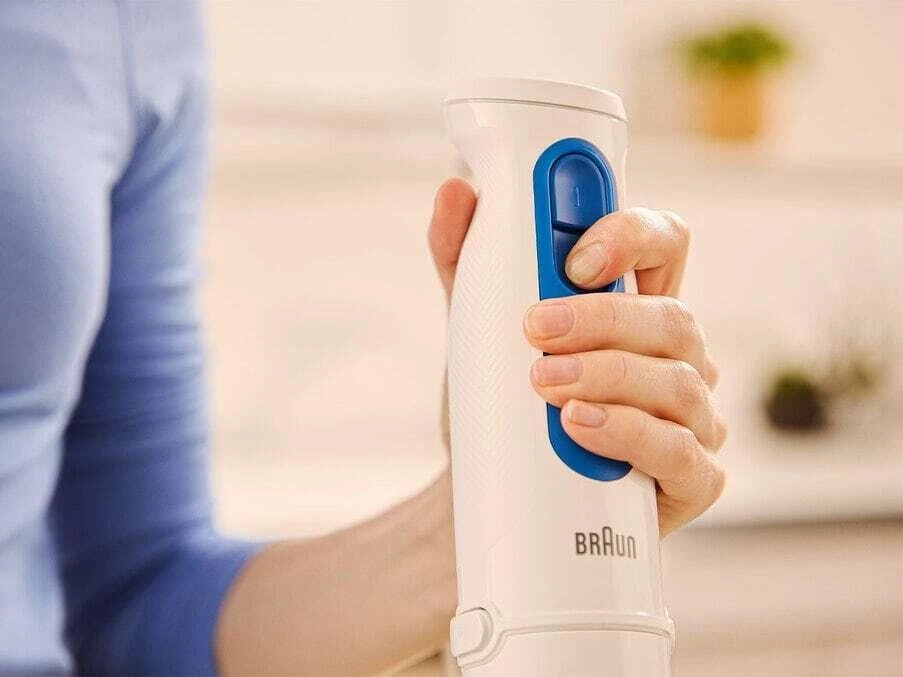 Plakiklis Maišytuvas Braun Braun MultiQuick 3 MQ30202M Maišytuvas immersyjny 900 W Baltas