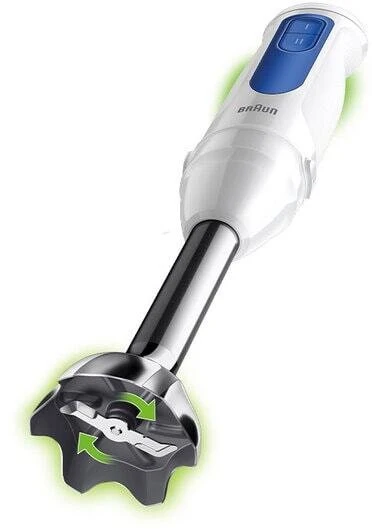 Plakiklis Maišytuvas Braun Braun MultiQuick 3 MQ30202M Maišytuvas immersyjny 900 W Baltas