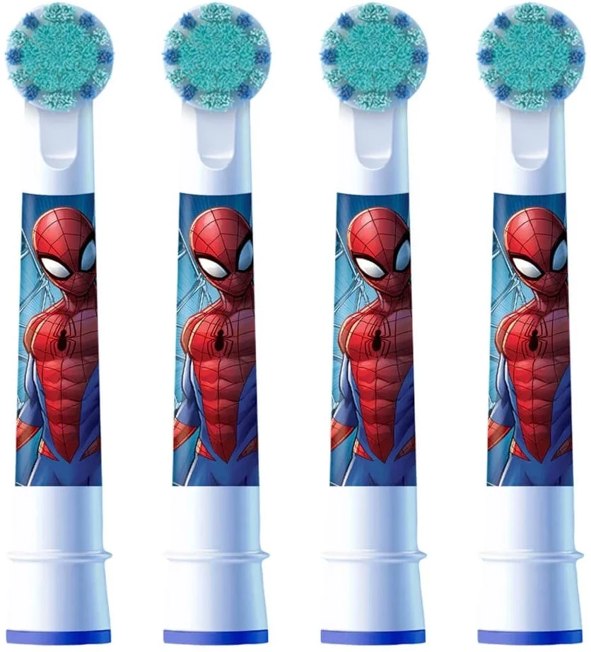 Oral-B pakaitinis dantų šepetėlis vaikams Spiderman 4U