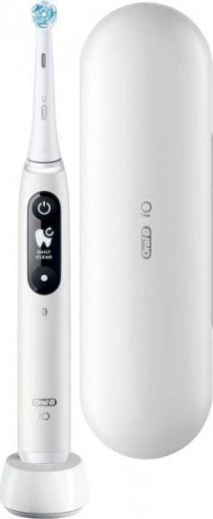 Braun iOM6.1A6.1K Oral-B iO6 Elektrinis Dantų Šepetėlis Baltas