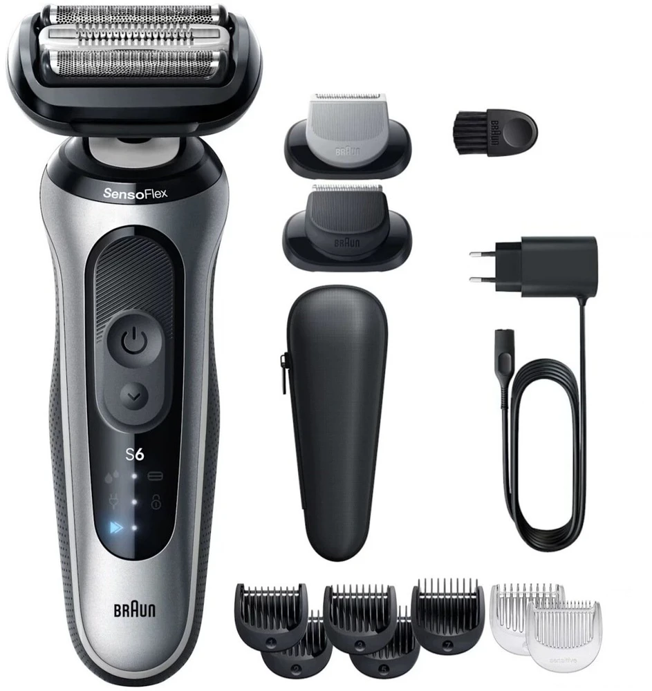 Braun Seria 6 62-S1650s sidabrinė