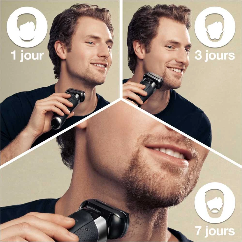 Braun Seria 9 Pro 9466CC sidabrinė