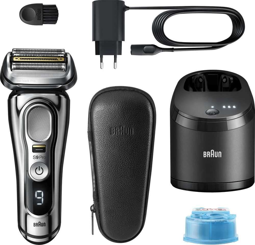 Braun Seria 9 Pro 9466CC sidabrinė