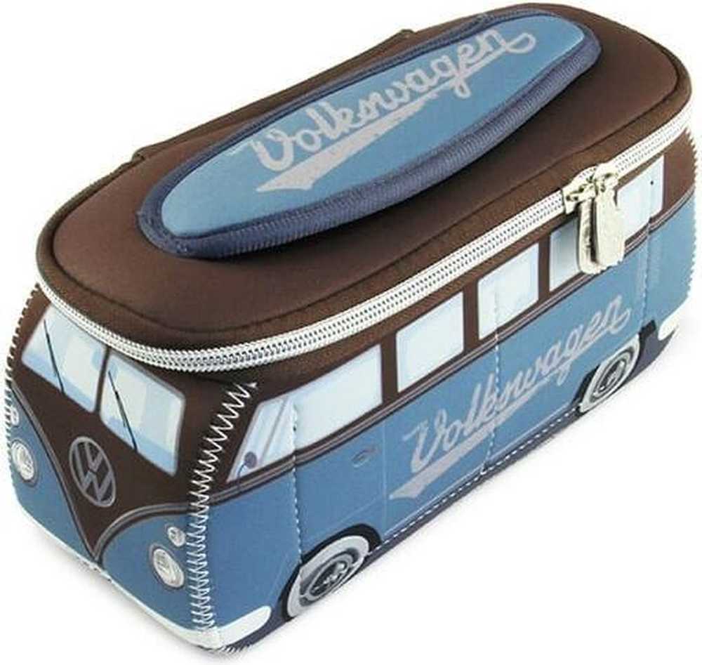 Braun Vw Collect Kosmetikos krepšys / tualetinis krepšys, mėlynas/rudas