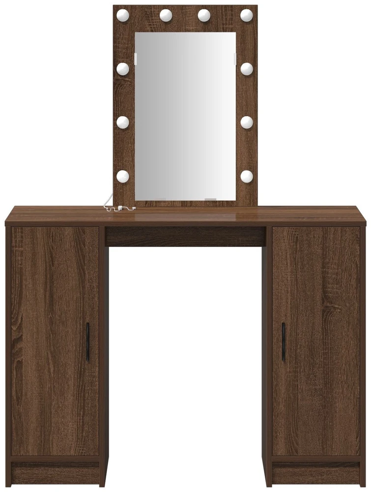 Makiažo stalas Ruda 102 x 33 x 135 cm Apdirbta mediena