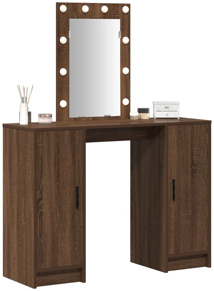Makiažo stalas Ruda 102 x 33 x 135 cm Apdirbta mediena