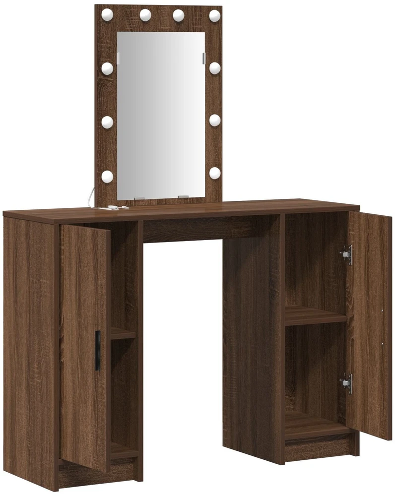 Makiažo stalas Ruda 102 x 33 x 135 cm Apdirbta mediena