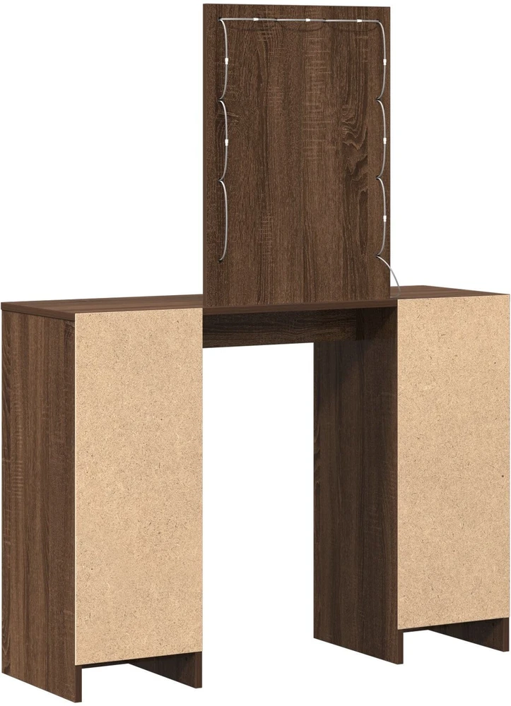 Makiažo stalas Ruda 102 x 33 x 135 cm Apdirbta mediena