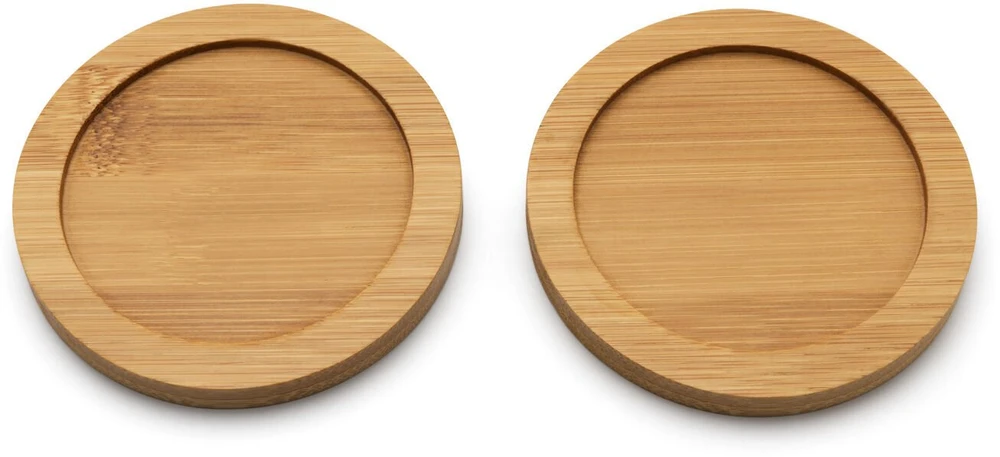 Bredemeijer Bamboo-Coaster Puodelių rinkinys su bambukiniais padėkliukais
