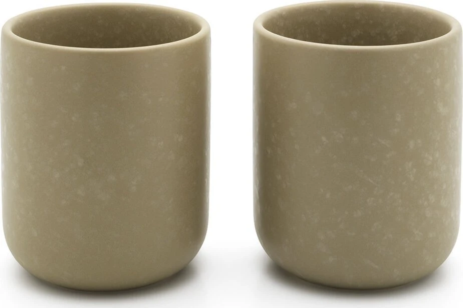 Bredemeijer Bredemeijer Teebecher Umea 200ml beige with coaster 142025