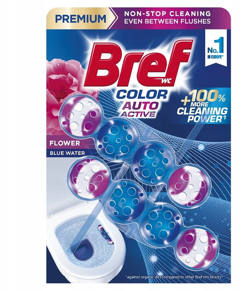 Bref WC valiklis-gaiviklis CA Flower 2x50g