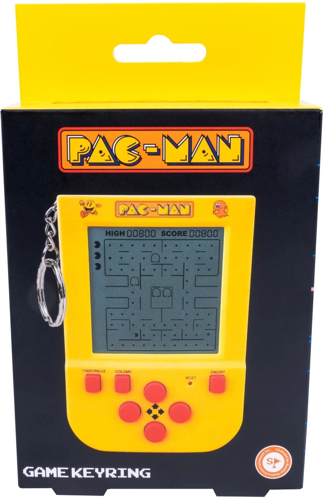 Z Man Games Z-Man žaidimai - PAC-MAN raktų pakabukas arkadinis žaidimas - Mini