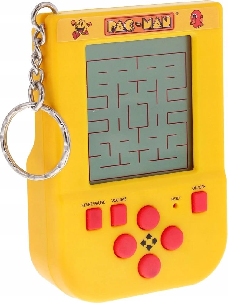 Z Man Games Z-Man žaidimai - PAC-MAN raktų pakabukas arkadinis žaidimas - Mini