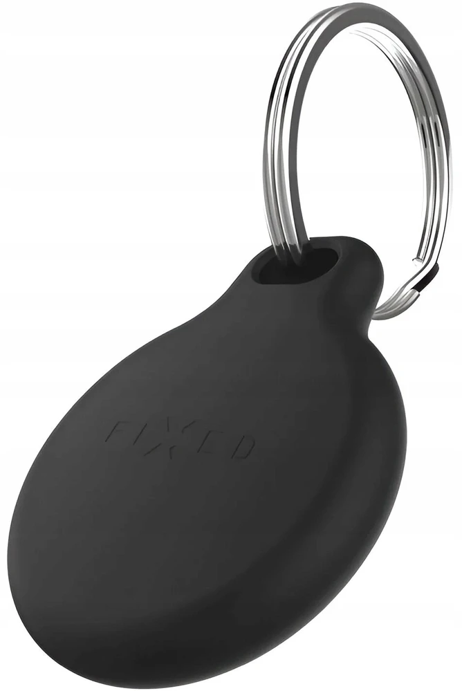 FIXED Silky dėklas skirtas Airtag, juodos spalvos