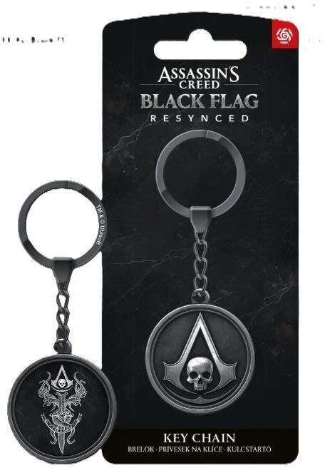 „Cenega“ raktų pakabukas „Good Loot“ „Assassin's Creed“ Juodas vėliava, atnaujinta – Jackdaw