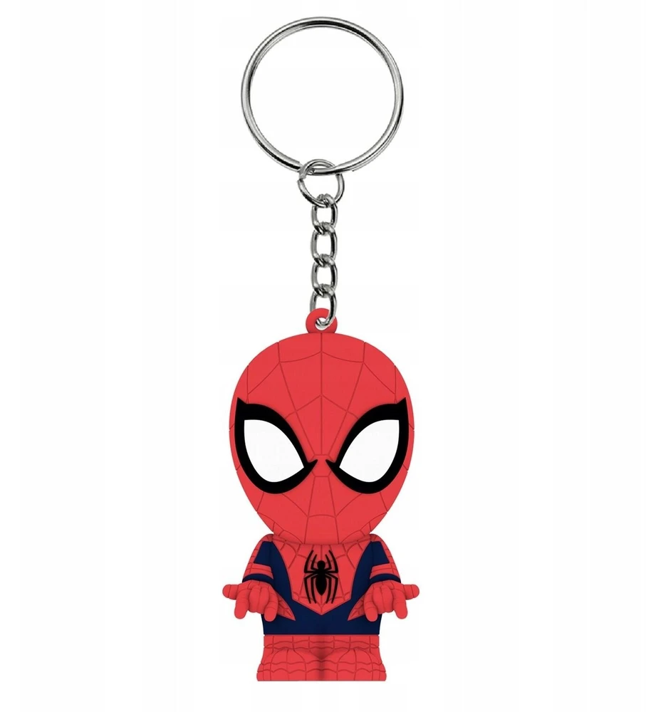 Kids Licensing Breloczek KIDS Pakabutis Žibintuvėlis Spider-man DC LED Do Kluczy I Plecaka Dla Dzieci Licencja / Sp50120 (SB12166)