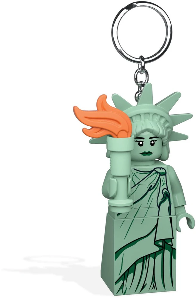 LEGO Laisvės statulos raktų pakabukas su žibintuvėliu LGL-KE158H