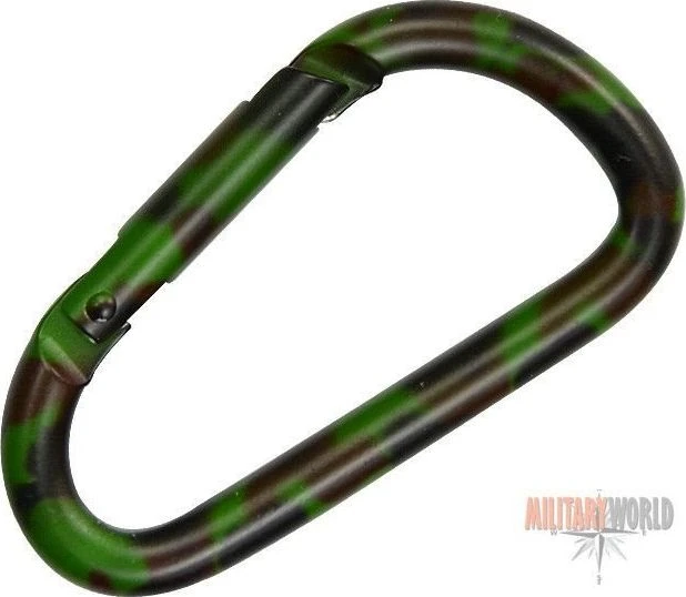 MFH Mil-Tec aliuminio karabinas Woodland 80 mm