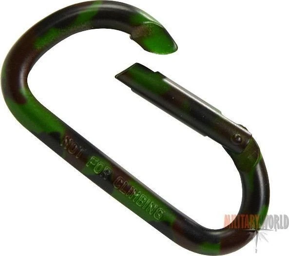 MFH Mil-Tec aliuminio karabinas Woodland 80 mm